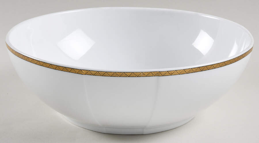 Prince Noir 10" Large Salad Serving Bowl by Bernardaud-1