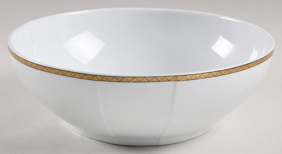 Prince Noir 9" Round Vegetable Bowl by Bernardaud-1