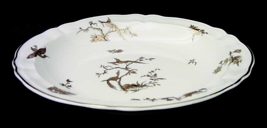 Reine Elizabeth Deep Round Platter by Bernardaud-1