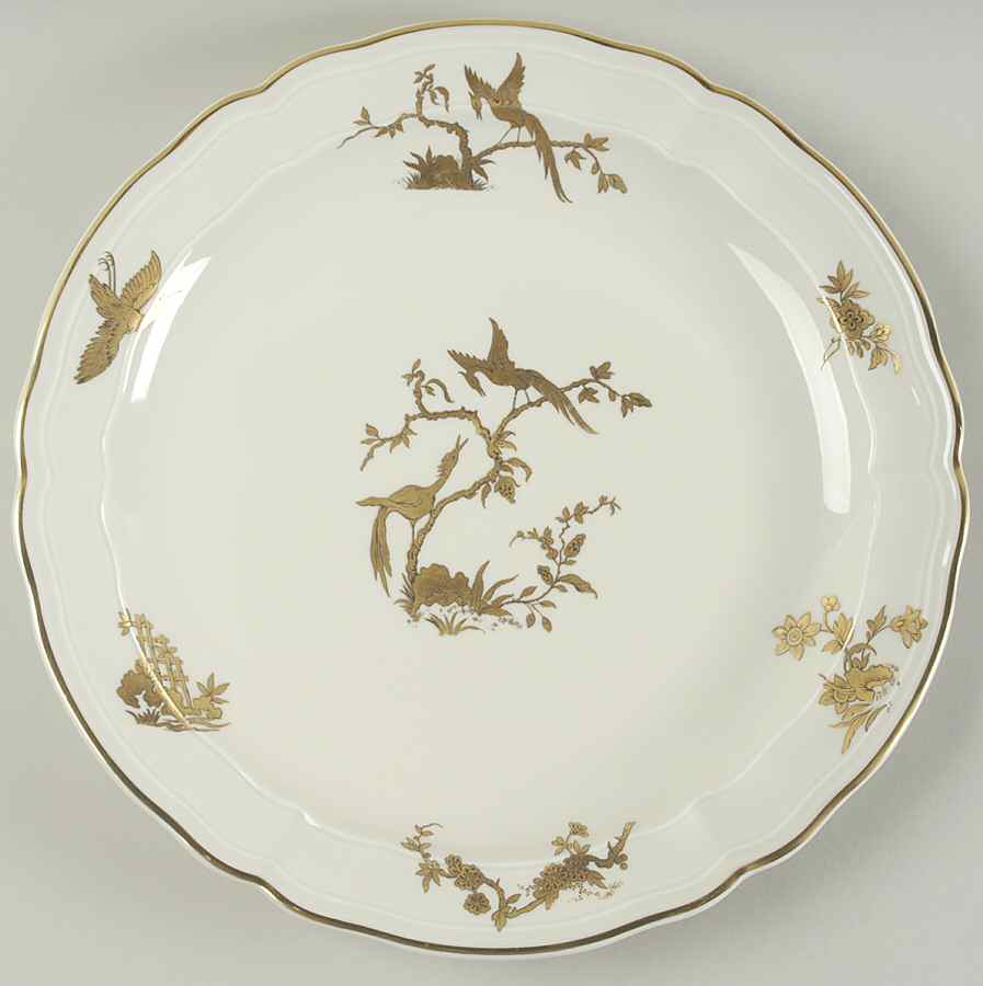 Reine Elizabeth 12" Chop Plate (Round Platter) by Bernardaud-1