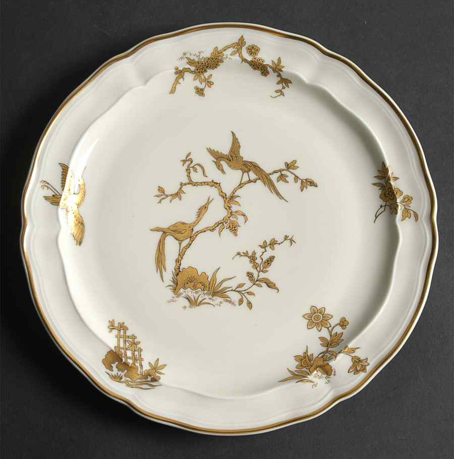 Reine Elizabeth Luncheon Plate by Bernardaud-1