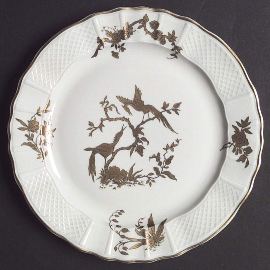 Reine Elisabeth (White Background) Salad Plate by Bernardaud-1