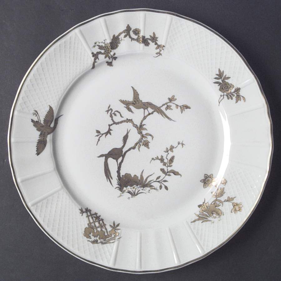Reine Elisabeth (White Background) Dinner Plate by Bernardaud-1