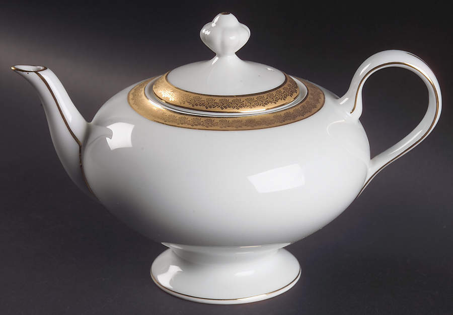Rhapsody Teapot & Lid by Bernardaud-1