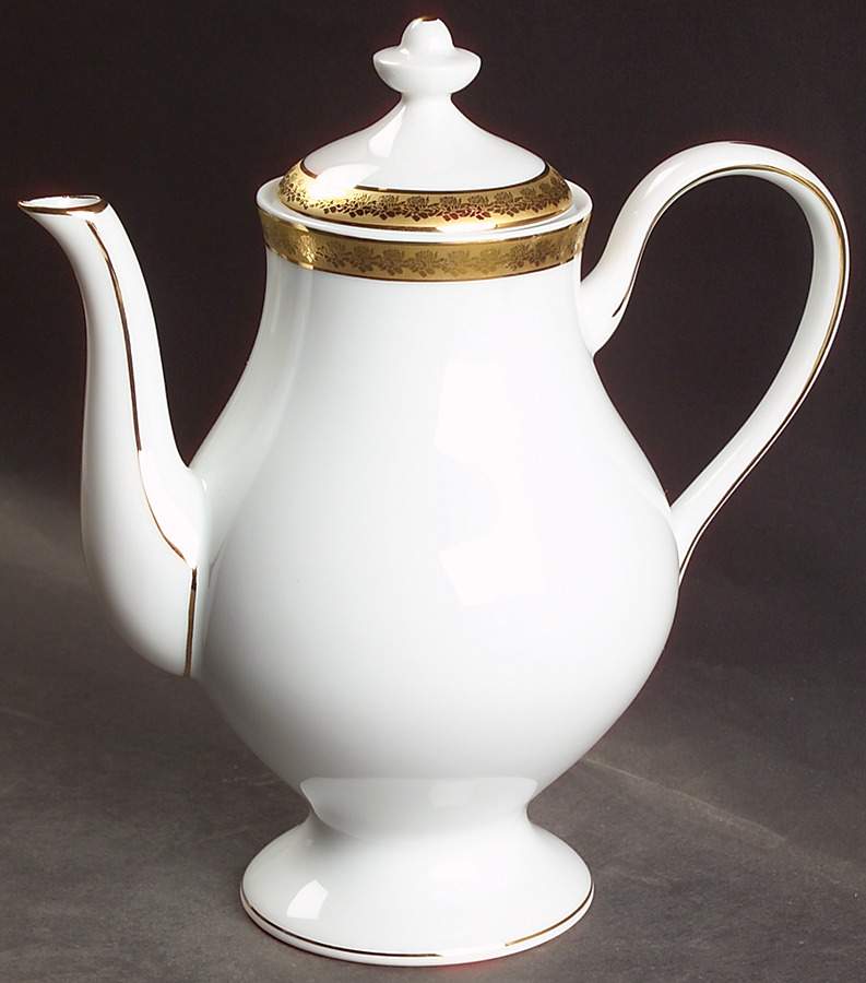 Rhapsody Coffee Pot & Lid by Bernardaud-1