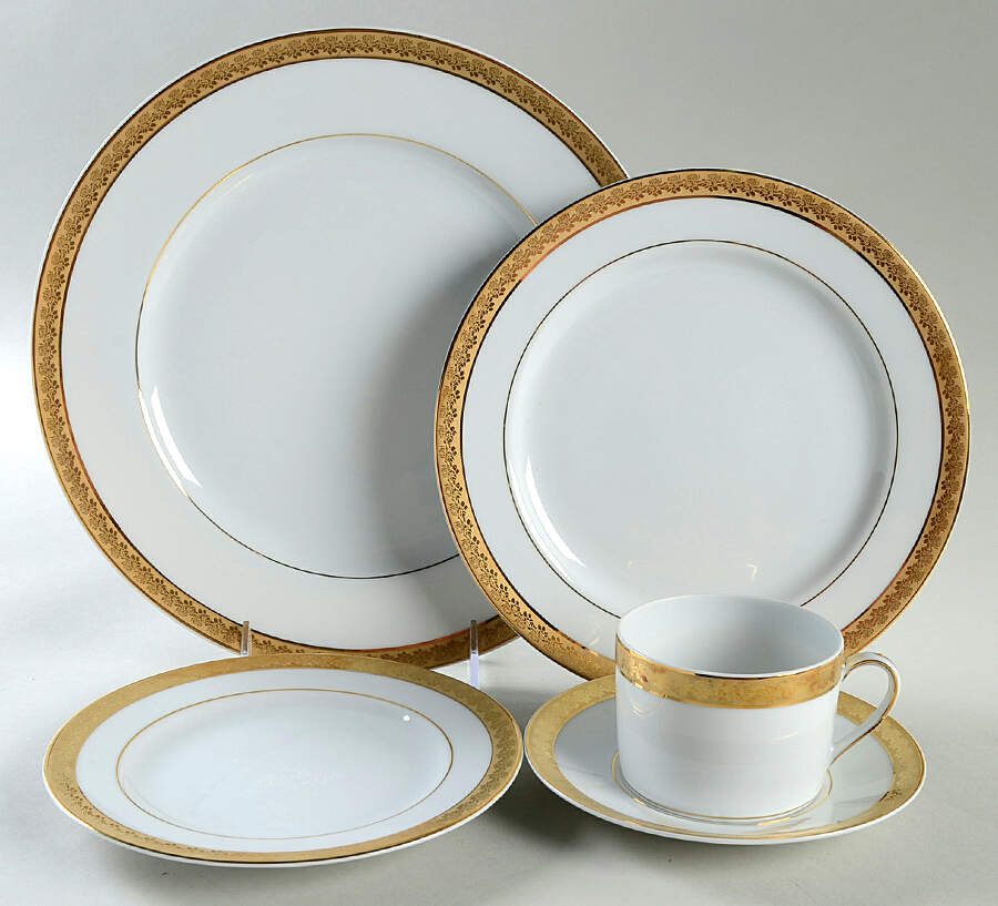 Rhapsody 40 Piece Estate Set by Bernardaud-1