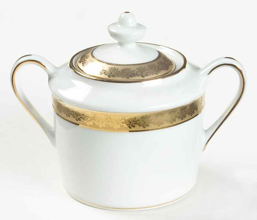 Rhapsody Sugar Bowl & Lid by Bernardaud-1