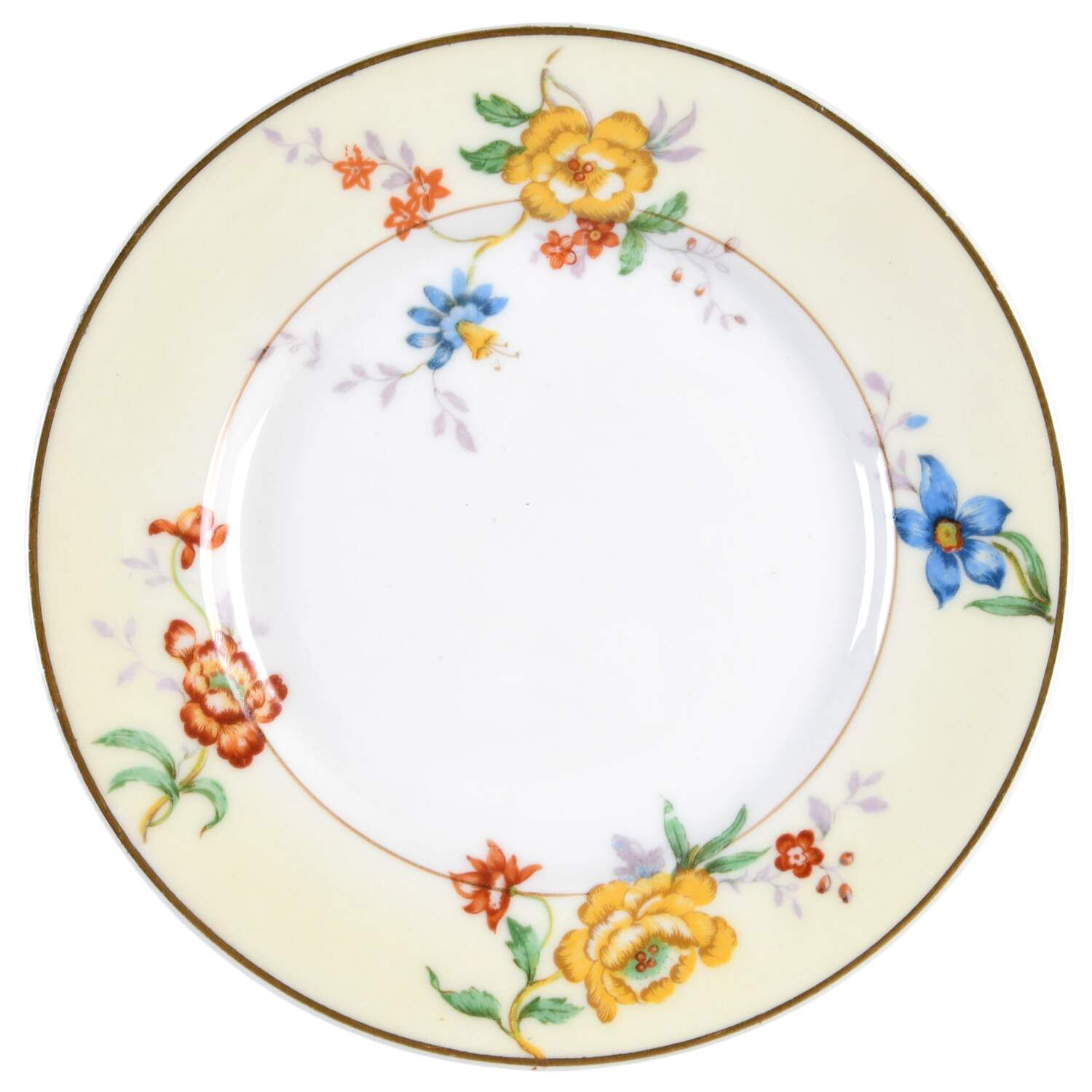 Riviera (Cream & White) Bread & Butter Plate by Bernardaud-1