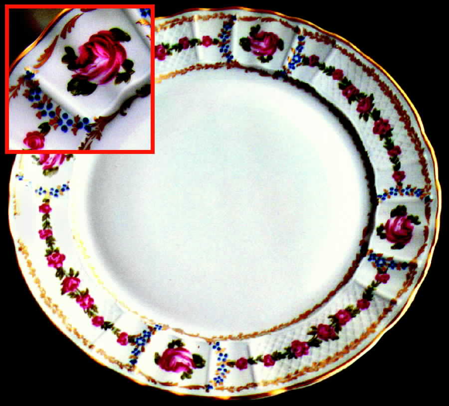 Rose De Limoges Dinner Plate by Bernardaud-1