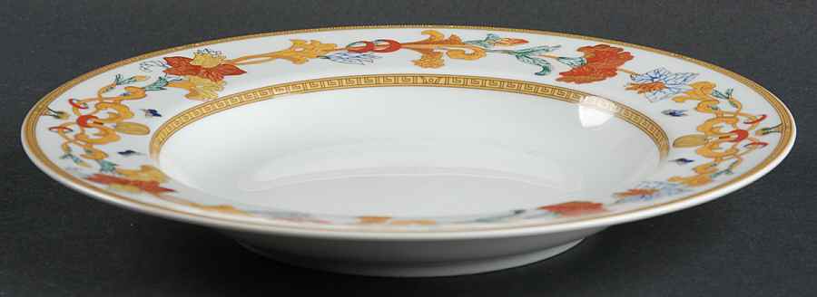 Roma Gold Rim Soup Bowl by Bernardaud-1