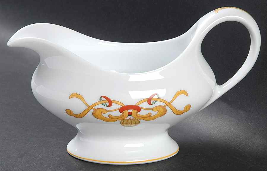 Roma Gold Gravy Boat by Bernardaud-1