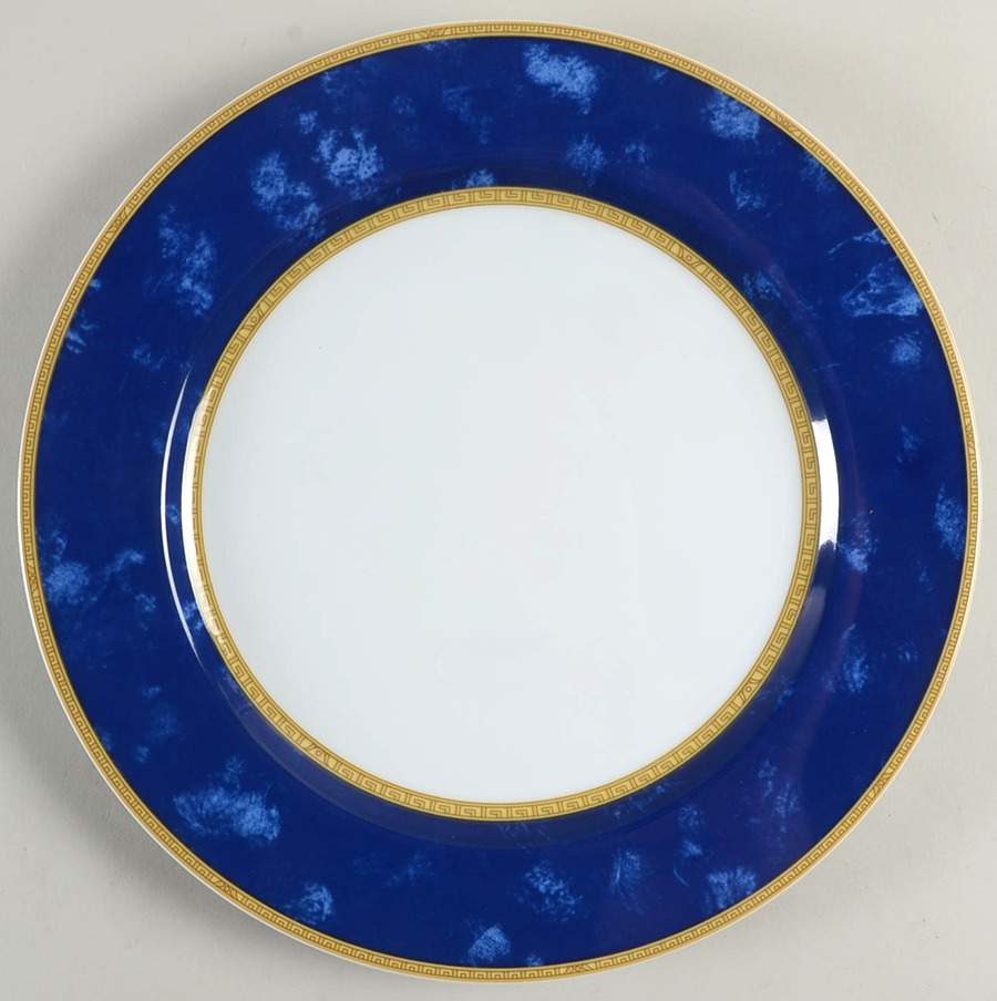 Roma Bleu (Blue) Service Plate (Charger) by Bernardaud-1