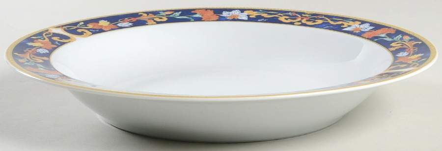Roma Bleu (Blue) Deep Dish by Bernardaud-1