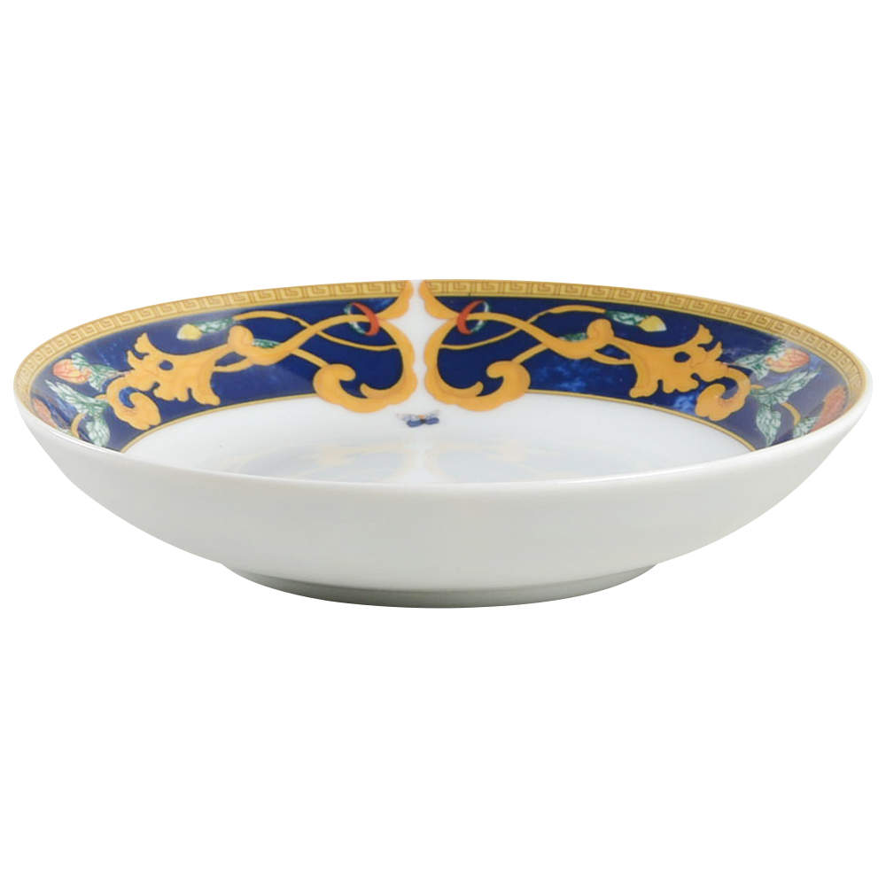 Roma Bleu (Blue) Fruit/Dessert (Sauce) Bowl by Bernardaud-1