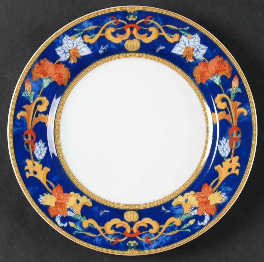 Roma Bleu (Blue) Bread & Butter Plate by Bernardaud-1
