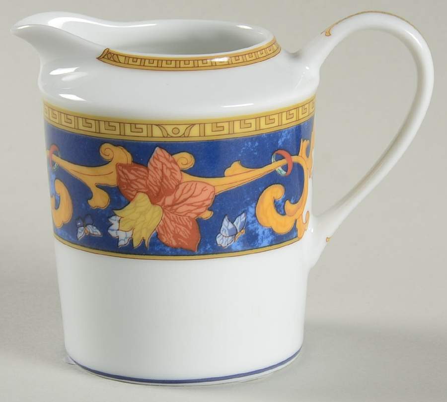 Roma Bleu (Blue) Mini Creamer by Bernardaud-1
