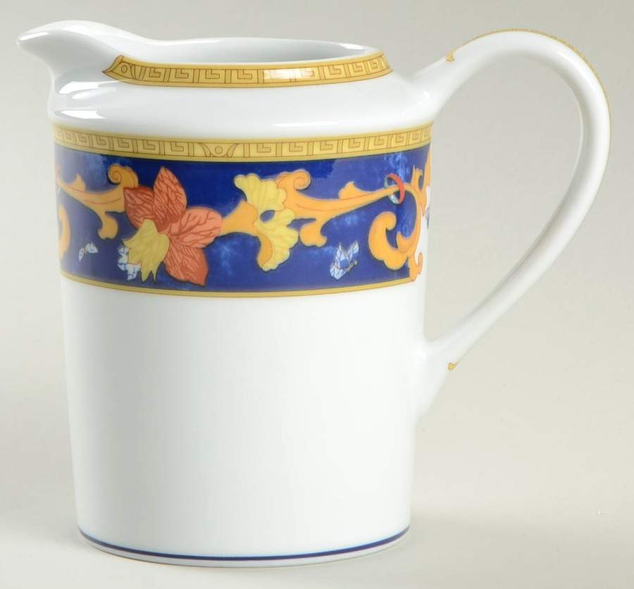 Roma Bleu (Blue) Creamer by Bernardaud-1
