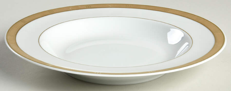 Roulette Rim Soup Bowl by Bernardaud-1