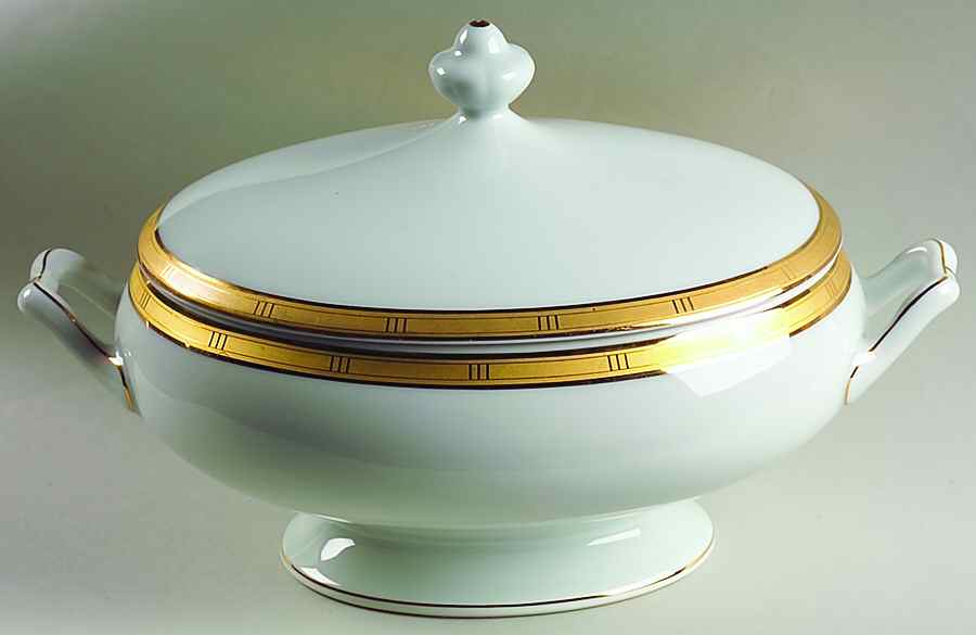Roulette Oval Covered Vegetable by Bernardaud-1
