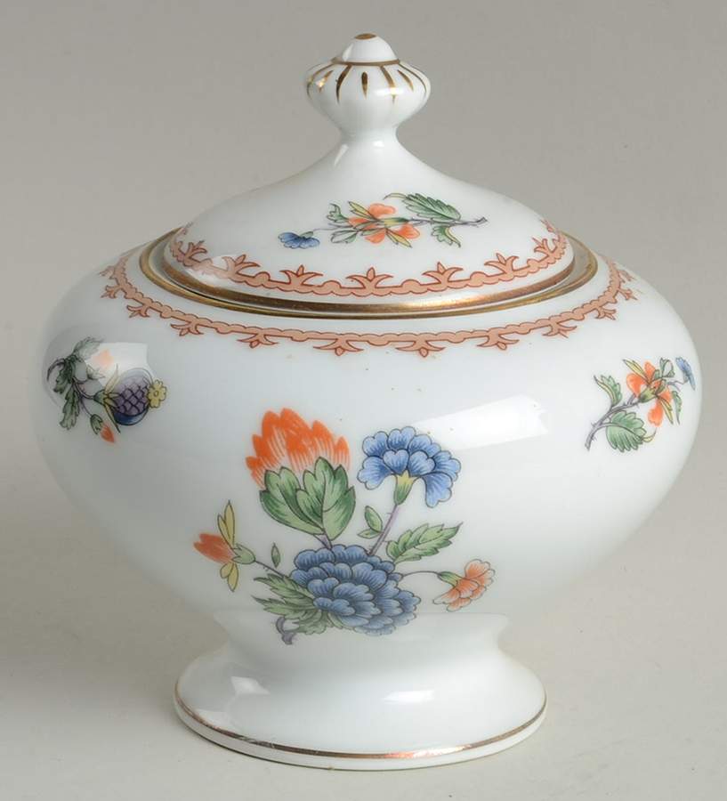 Rouen Sugar Bowl & Lid by Bernardaud-1