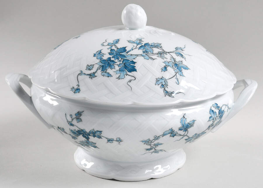 Saint Saens Round Covered Vegetable by Bernardaud-1