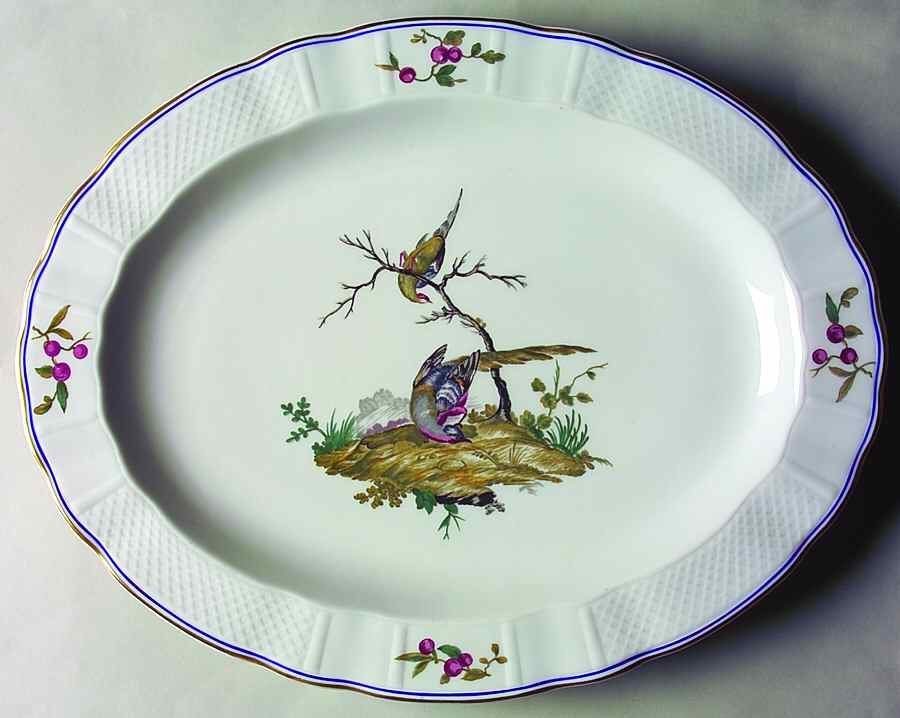 Sceaux 15" Oval Serving Platter by Bernardaud-1