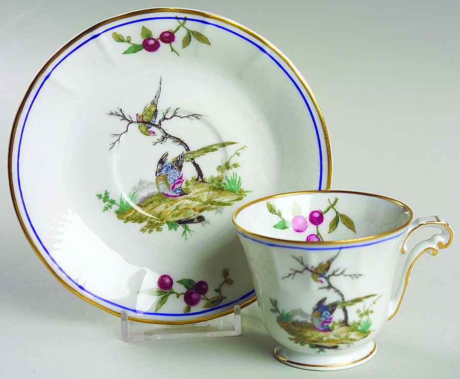 Sceaux Footed Demitasse Cup & Saucer Set by Bernardaud-1