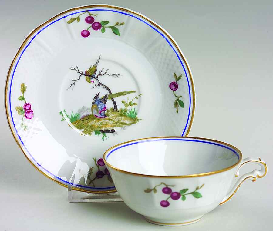 Sceaux Footed Cup & Saucer Set by Bernardaud-1