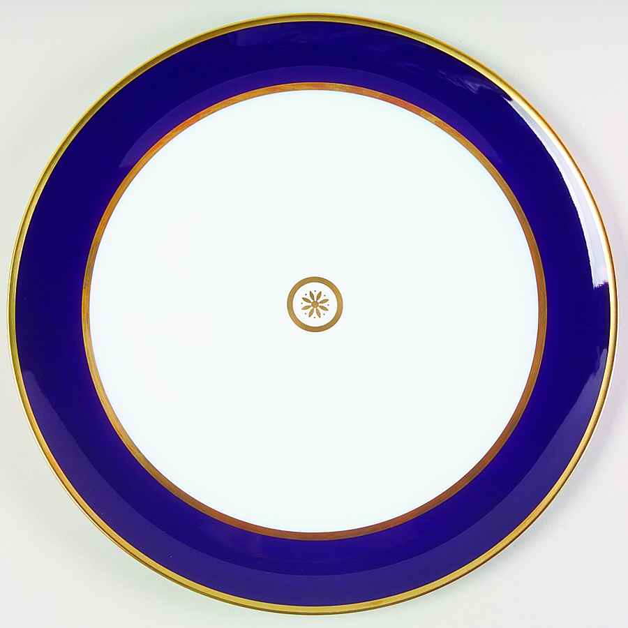 Sparte Cobalt Blue Tart Dish by Bernardaud-1