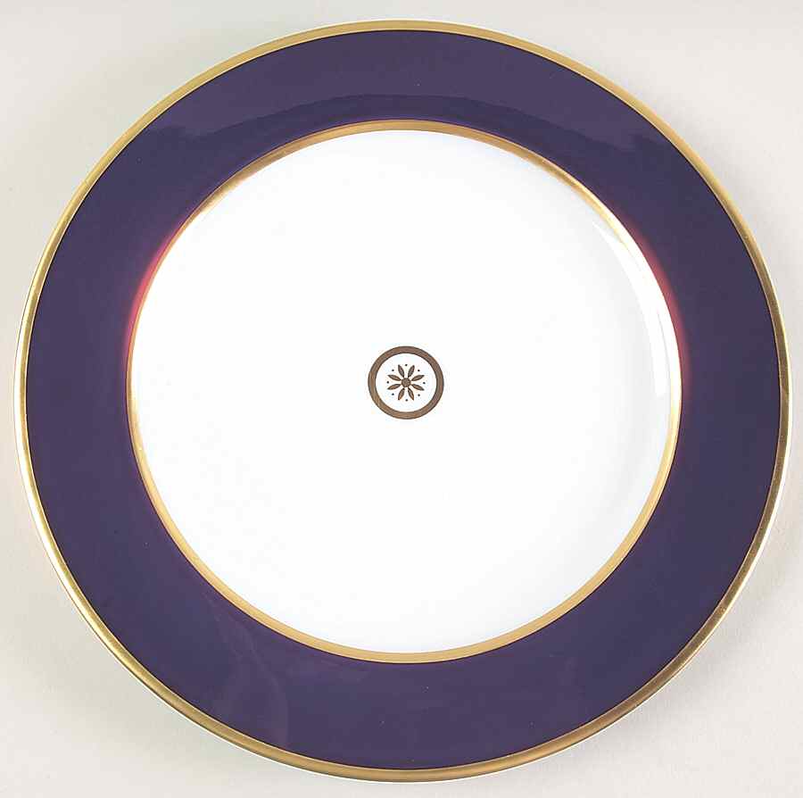 Sparte Cobalt Blue Service Plate (Charger) by Bernardaud-1