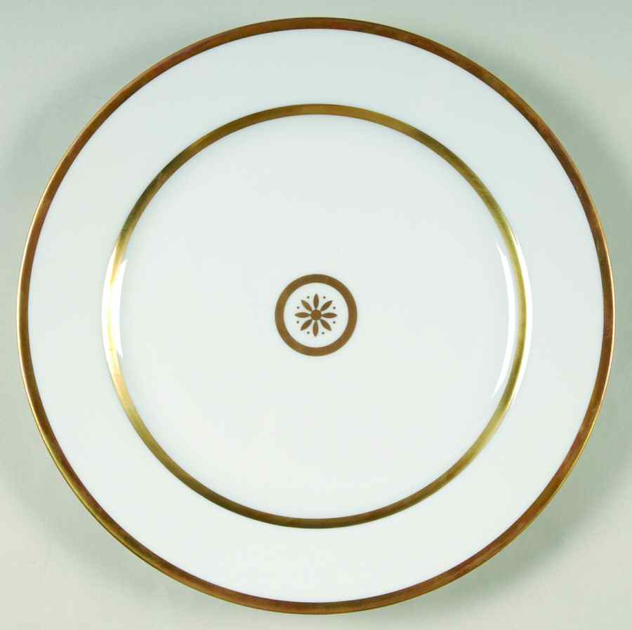 Sparte Gold Salad Plate by Bernardaud-1