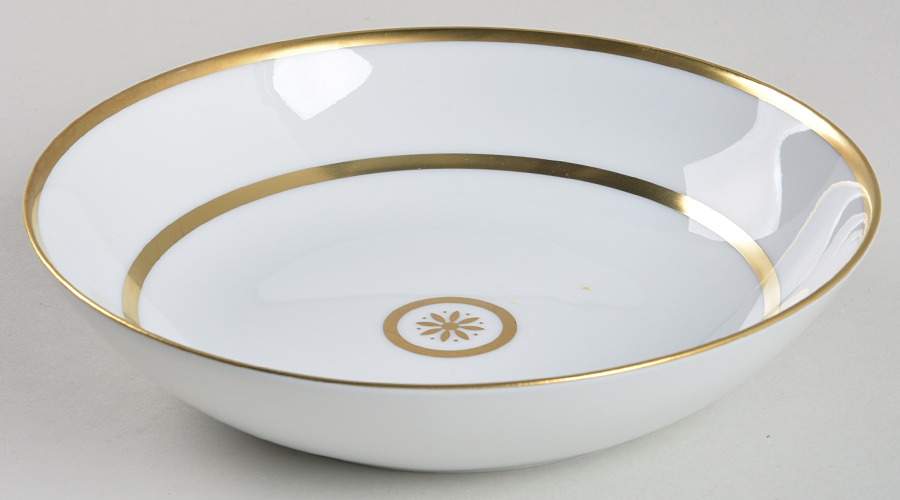 Sparte Gold Coupe Soup Bowl by Bernardaud-1