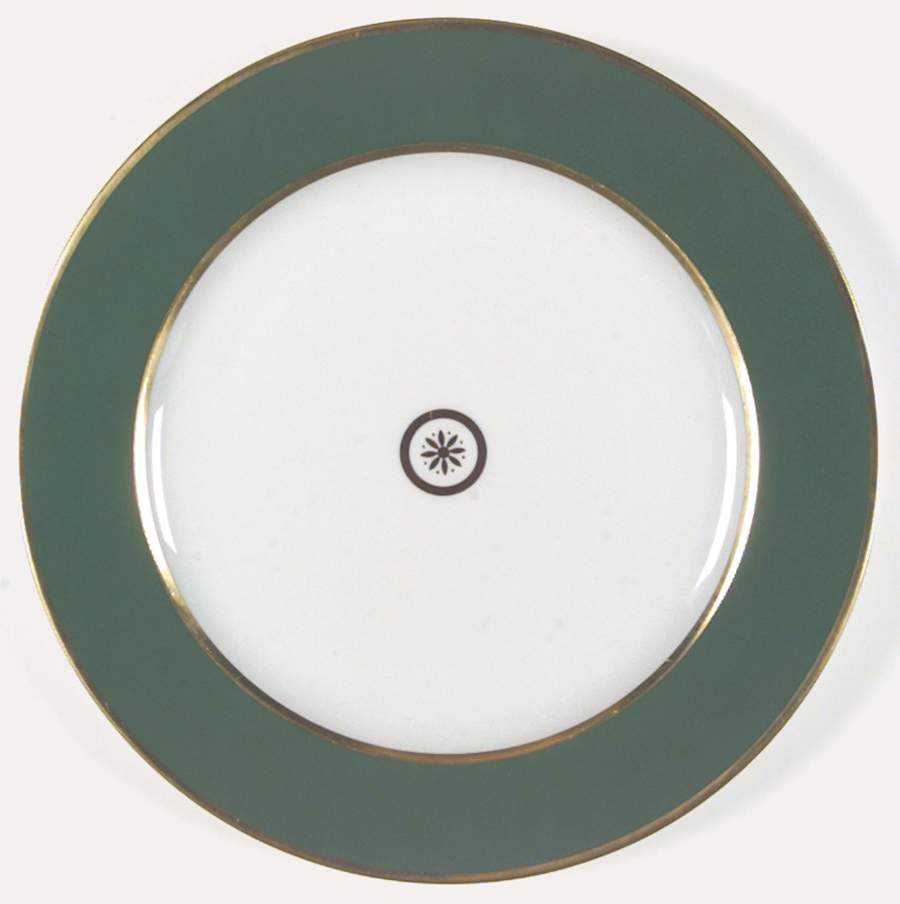 Sparte Hunter Green (Veronese) Service Plate (Charger) by Bernardaud-1