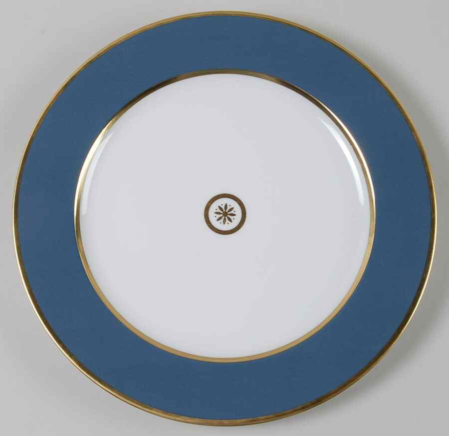 Sparte Slate Blue Service Plate (Charger) by Bernardaud-1