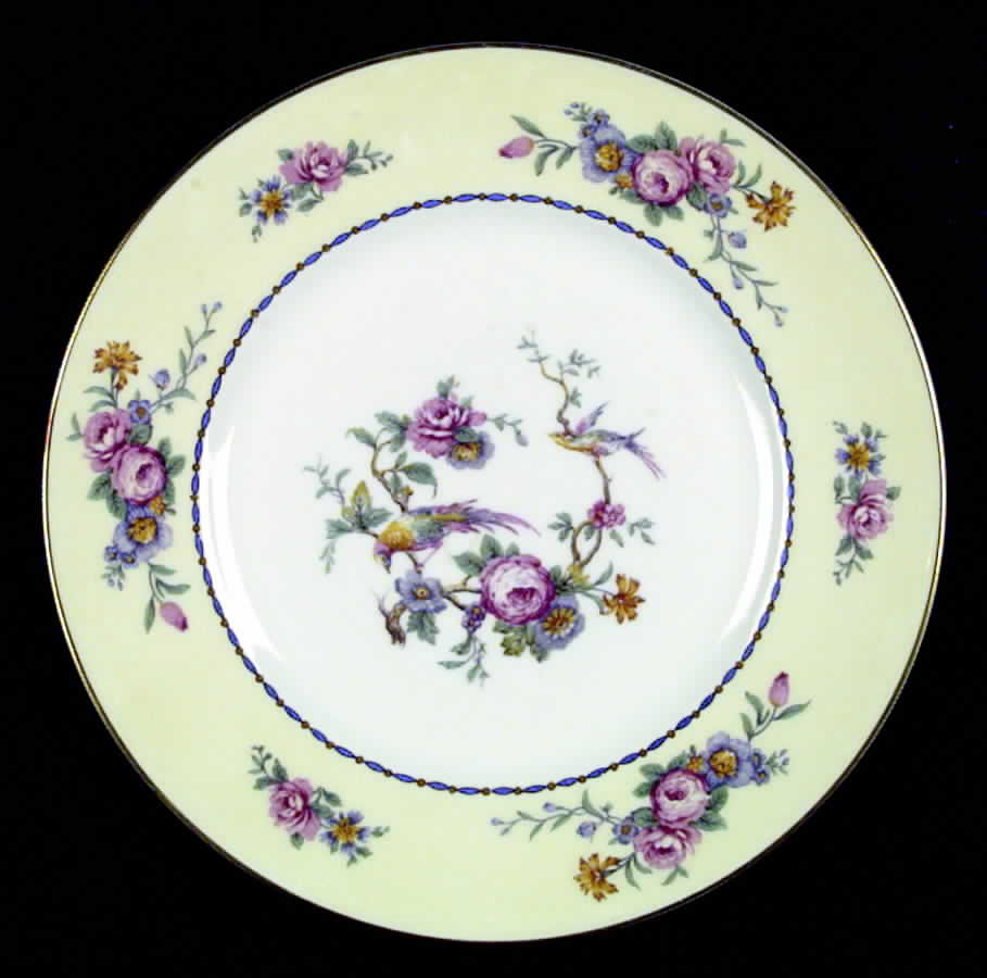 Spring Time (Cream Rim) Dinner Plate by Bernardaud-1