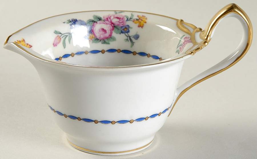 Spring Time (Cream Rim) Creamer by Bernardaud-1
