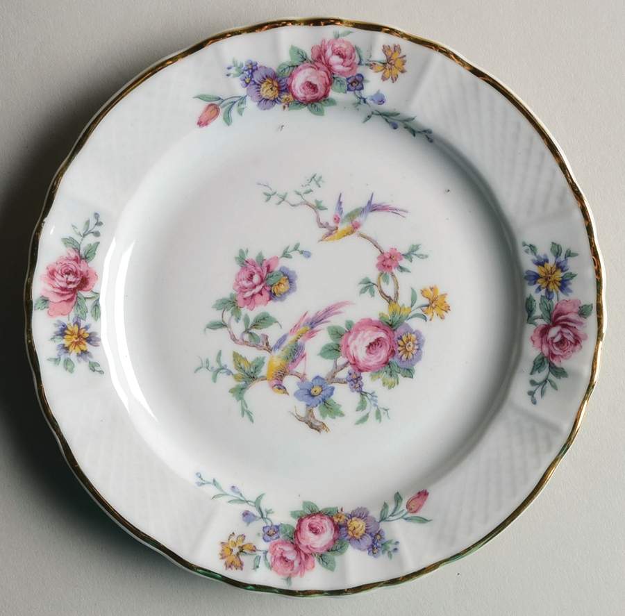 Spring Time (White Rim) Bread & Butter Plate by Bernardaud-1