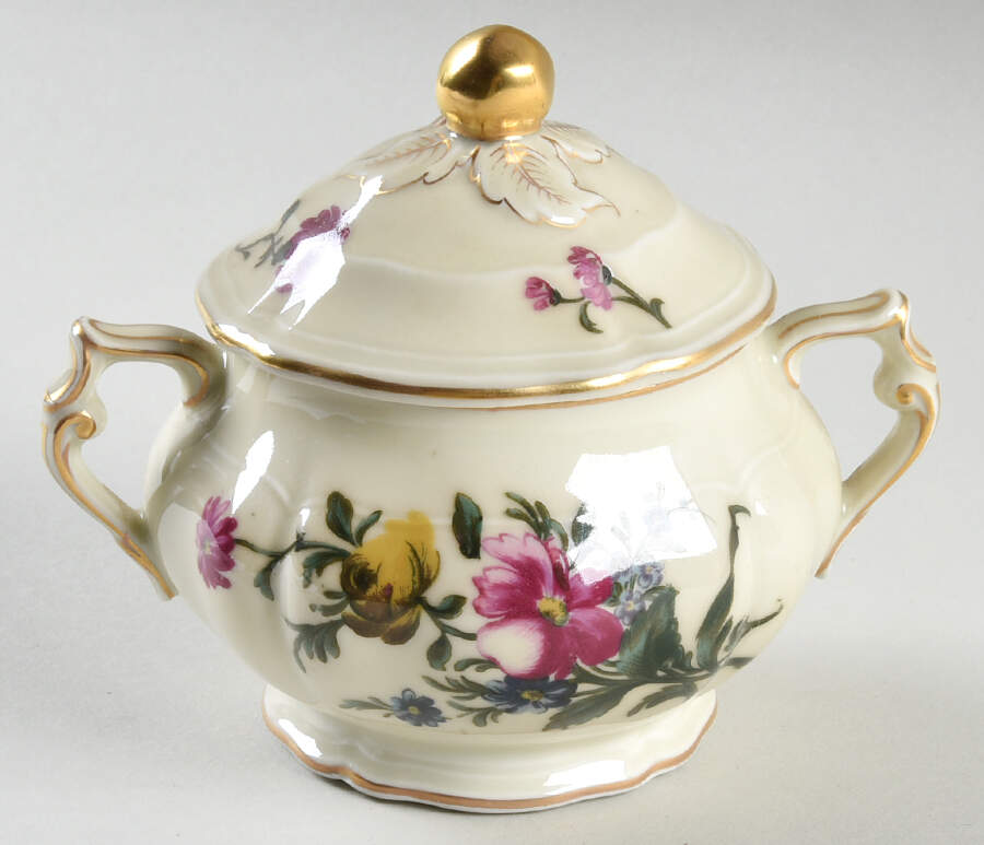 Strasbourg Sugar Bowl & Lid by Bernardaud-1