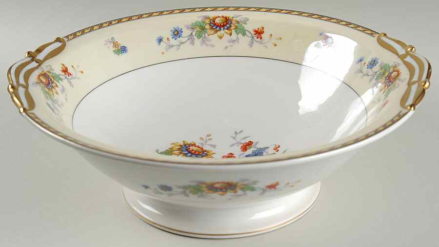 Summertime 10" Large Salad Serving Bowl by Bernardaud-1