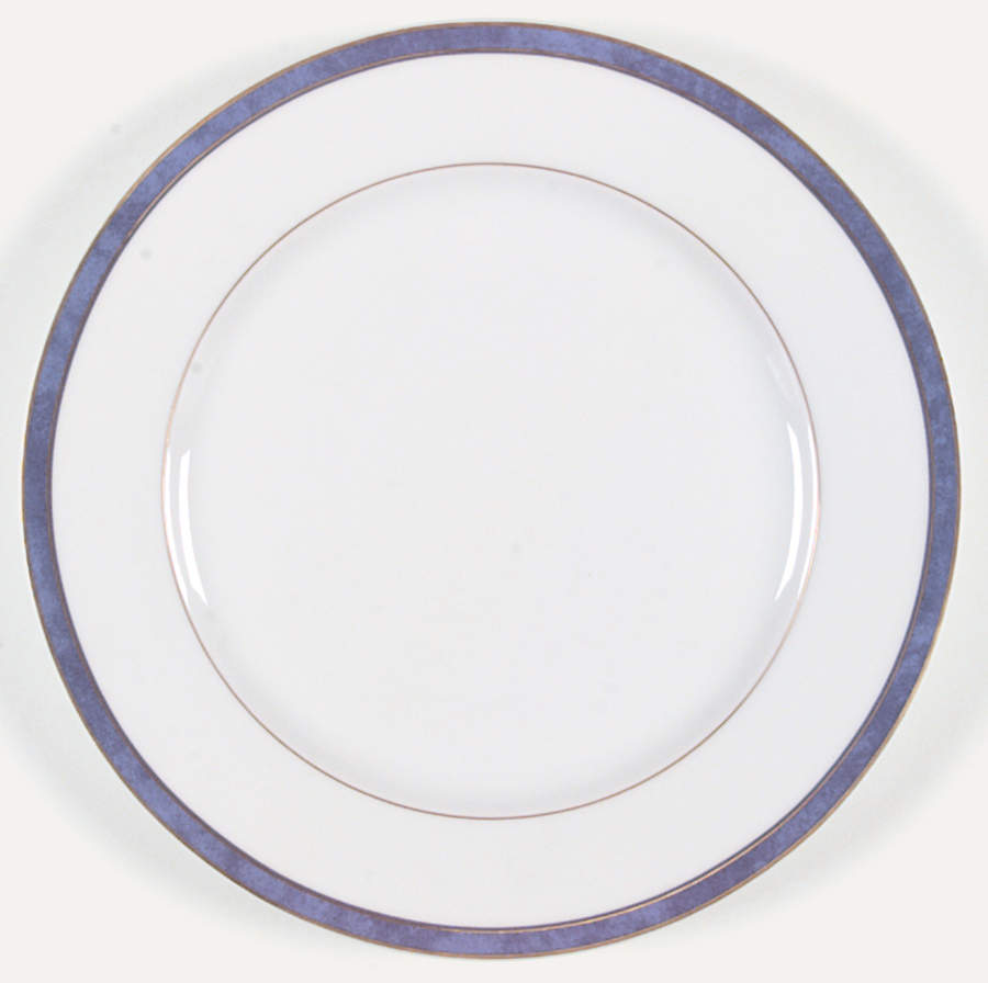 Universe Azure Blue Dinner Plate by Bernardaud-1