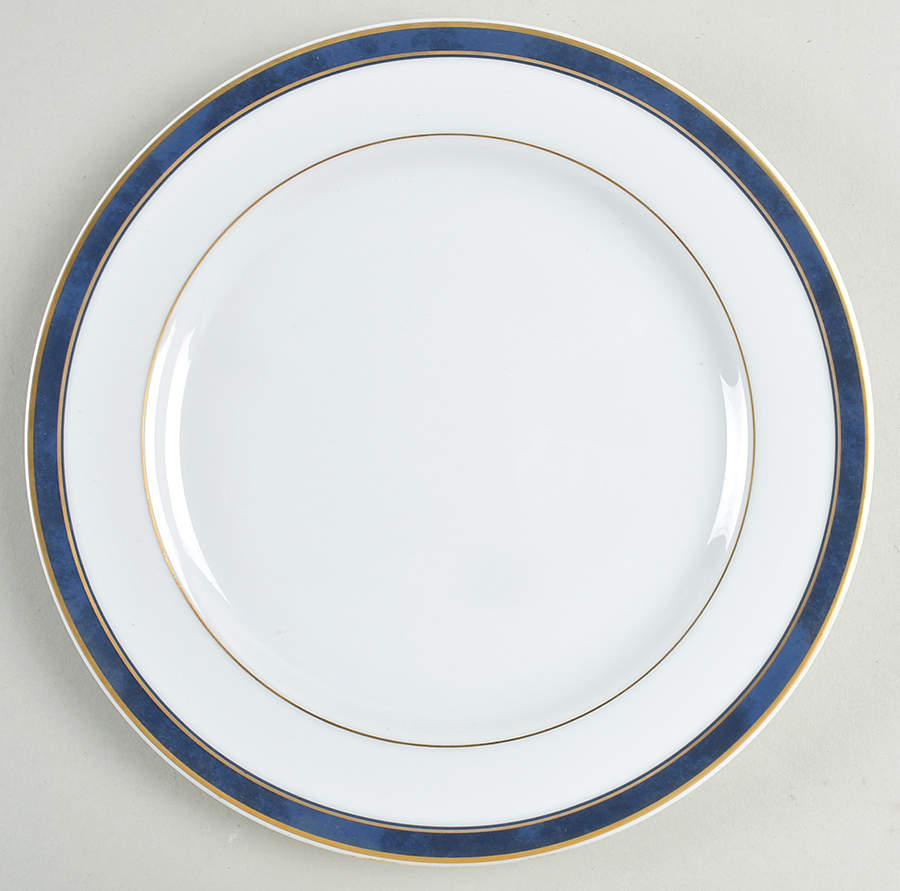 Universe Blue Salad Plate by Bernardaud-1