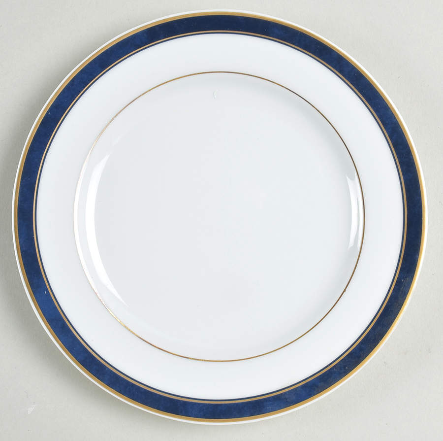 Universe Blue Bread & Butter Plate by Bernardaud-1
