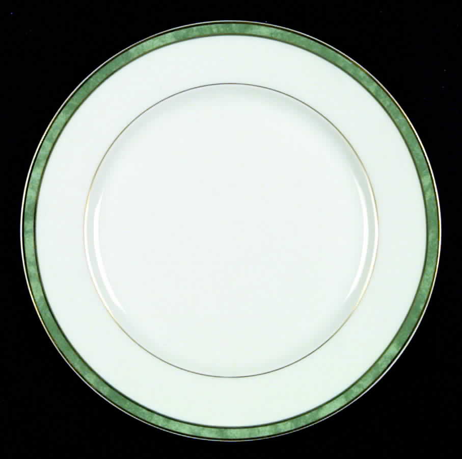 Universe Green Dinner Plate by Bernardaud-1