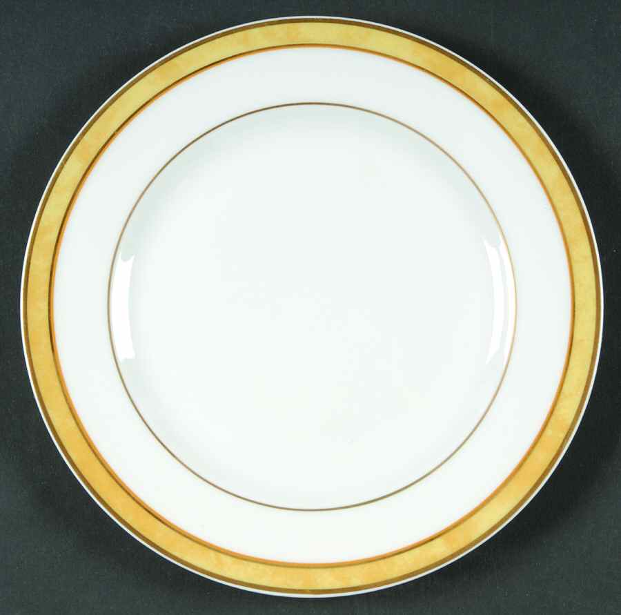 Universe Yellow Bread & Butter Plate by Bernardaud-1