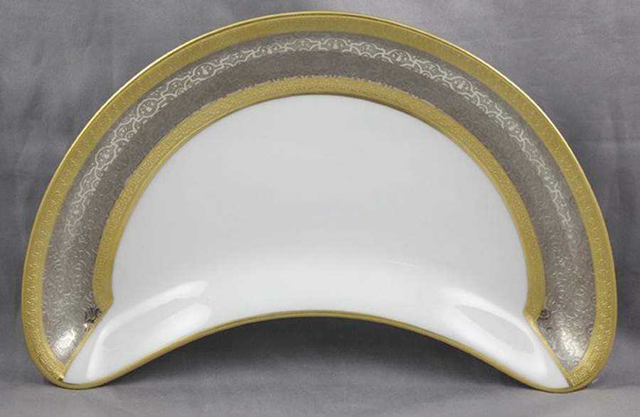Valparaiso Crescent Salad Plate by Bernardaud-1