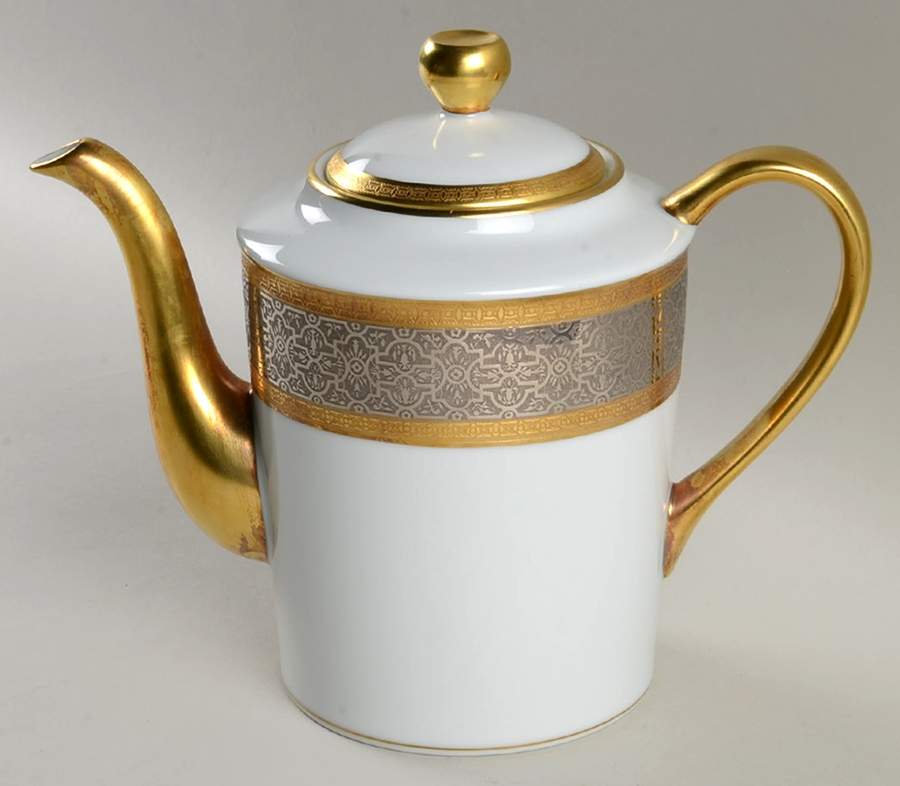 Valparaiso Coffee Pot & Lid by Bernardaud-1