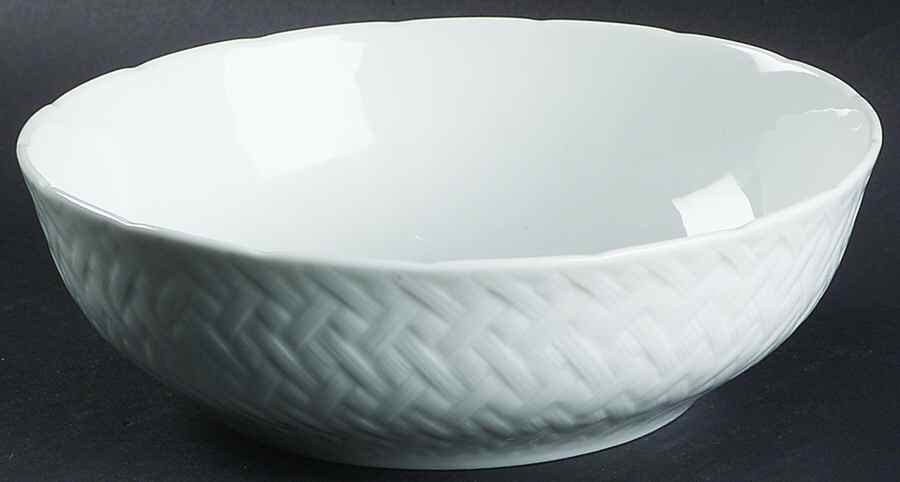 Vannerie (No Trim) 7" Round Vegetable Bowl by Bernardaud-1
