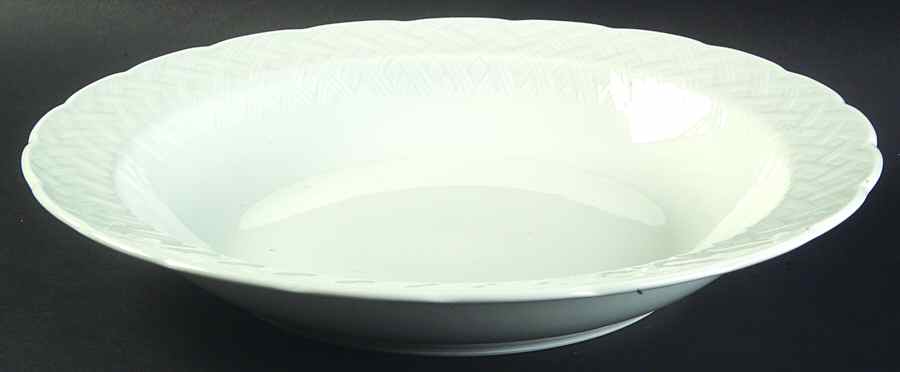 Vannerie (No Trim) Deep Round Platter by Bernardaud-1