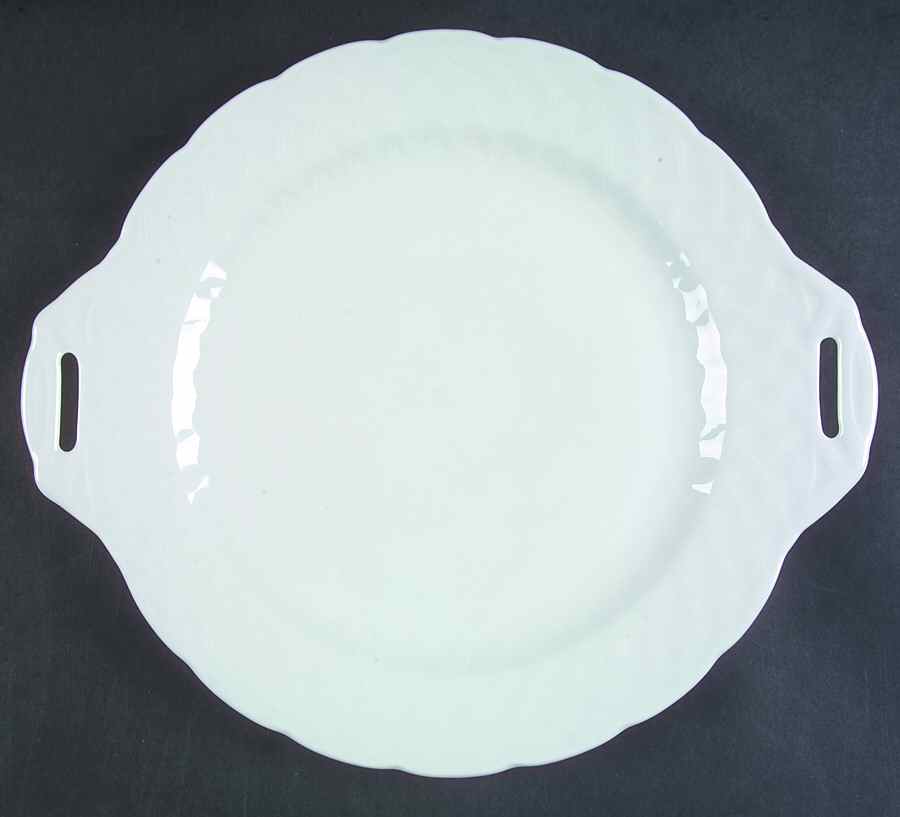 Vannerie (No Trim) Handled Cake Plate by Bernardaud-1
