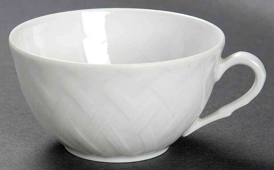 Vannerie (No Trim) Flat Cup by Bernardaud-1